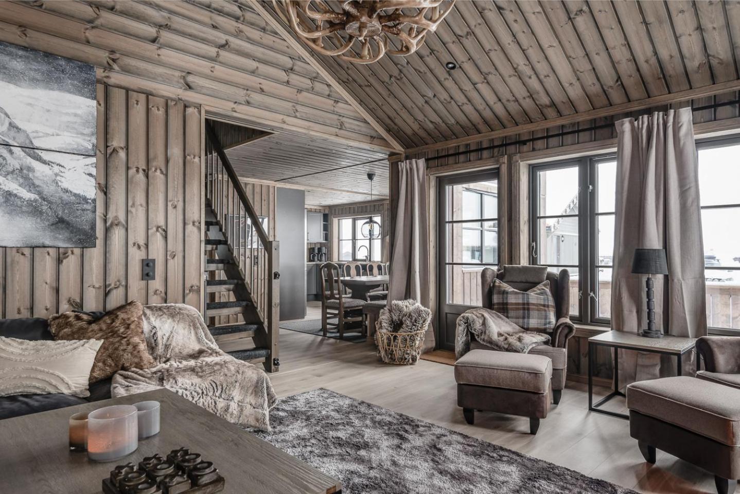 Lyxig Stuga Pa Branaesberget Syssleback Luaran gambar
