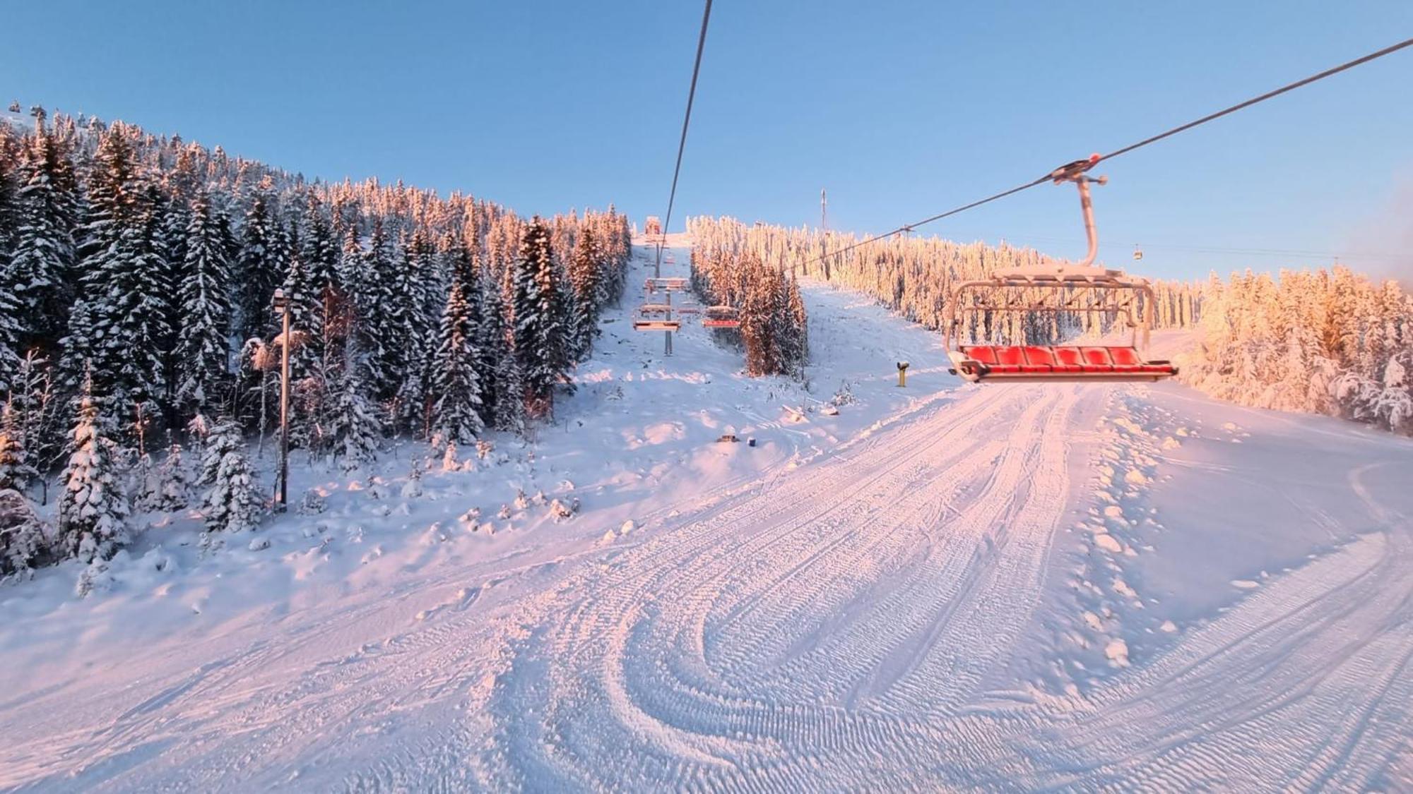 Lyxig Stuga Pa Branaesberget Syssleback Luaran gambar