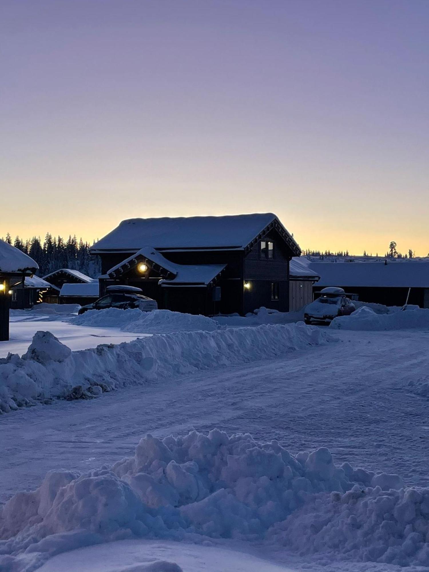 Lyxig Stuga Pa Branaesberget Syssleback Luaran gambar